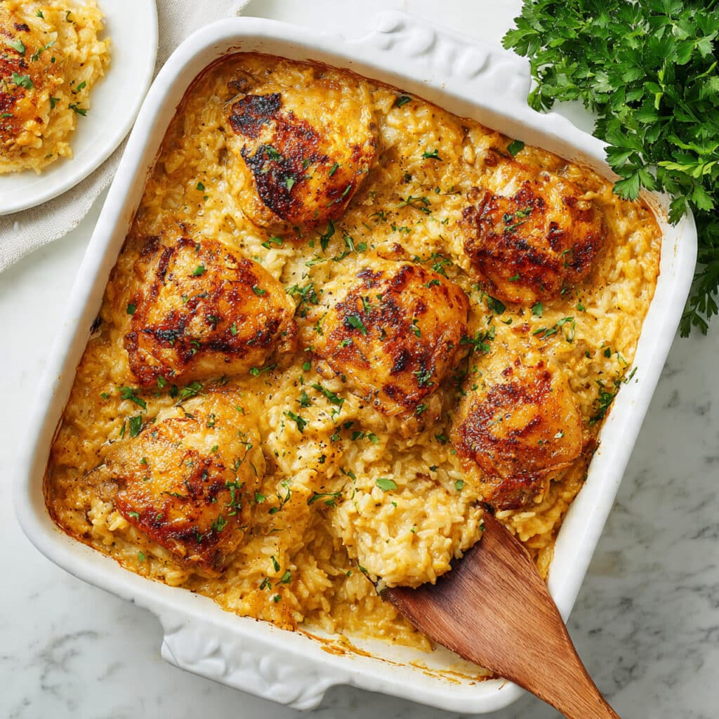 Cheesy Baked Chicken with Cream of Chicken Soup Recipe