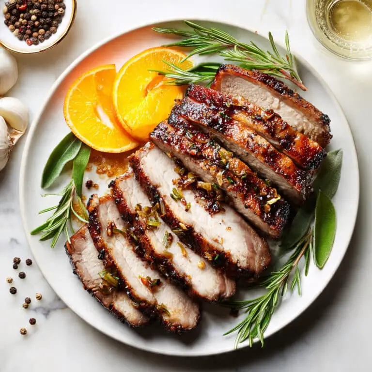 Oven Roasted Turkey Breast with Citrus and Herb Marinade Recipe