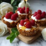 Yogurt Filled Granola Cups with Fresh Berries Recipe