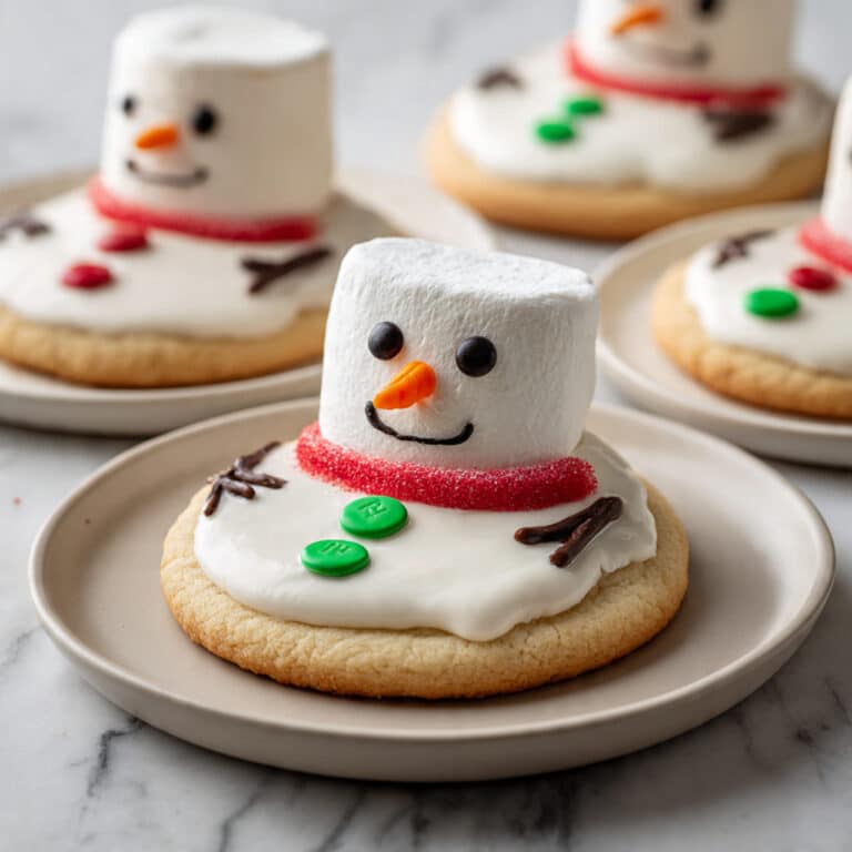 Melted Snowman Cookie Recipe