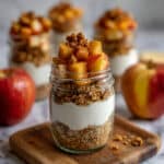 Apple Crumble Cheesecake Jars Recipe