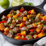 Steak and Sweet Potato Skillet Recipe