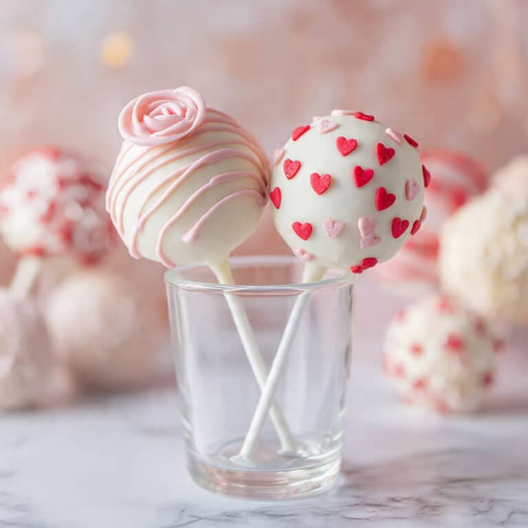 Valentine Cake Pops Recipe