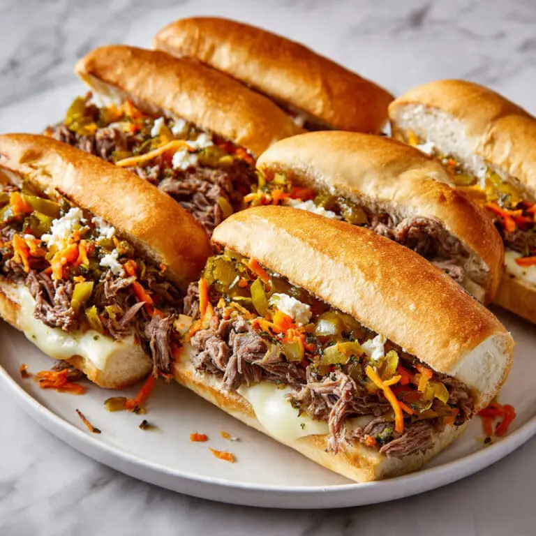 Slow Cooker Italian Chicken Sandwiches Recipe