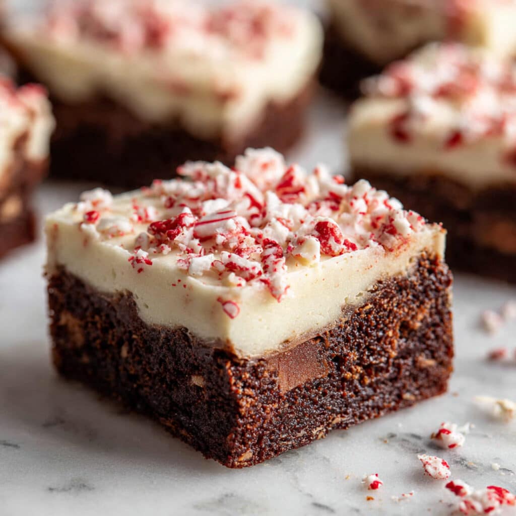 Peppermint Bark Cookie Bars Recipe