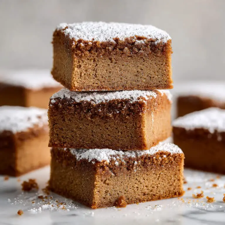 Gingerbread Blondies Recipe