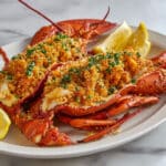 Stuffed Lobster with Shrimp Recipe