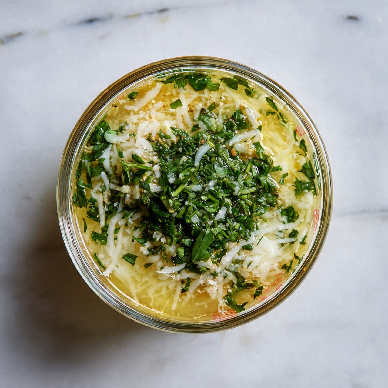 A shiny steel mixing bowl contains a thick, smooth white cream with a soft, almost fluffy texture. Inside the bowl, a pink silicone spatula with a light wood handle leans against the side, partly covered in the creamy mixture. The background shows a white marbled surface, adding a clean, bright contrast to the silver bowl and the cream inside it. The spatula rests in the middle, mixing the creamy layer evenly along the bowl’s curved surface. photo taken with an iphone --ar 4:5 --v 7