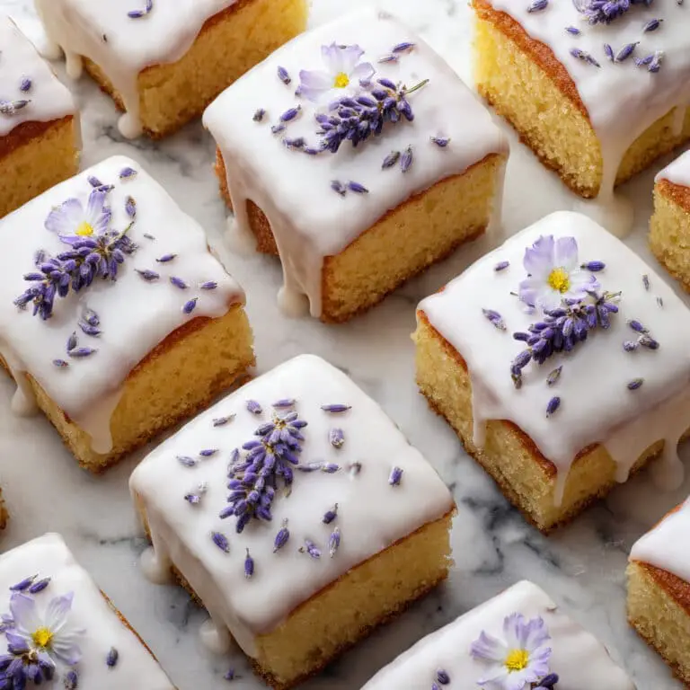 Lemon Lavender Cookie Bars Recipe