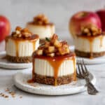 Mini Caramel Apple Cheesecakes Recipe