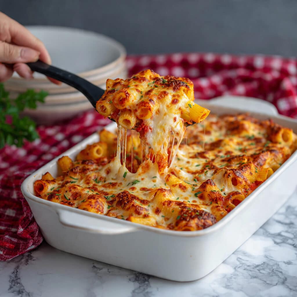 Vegetarian Baked Ziti Recipe