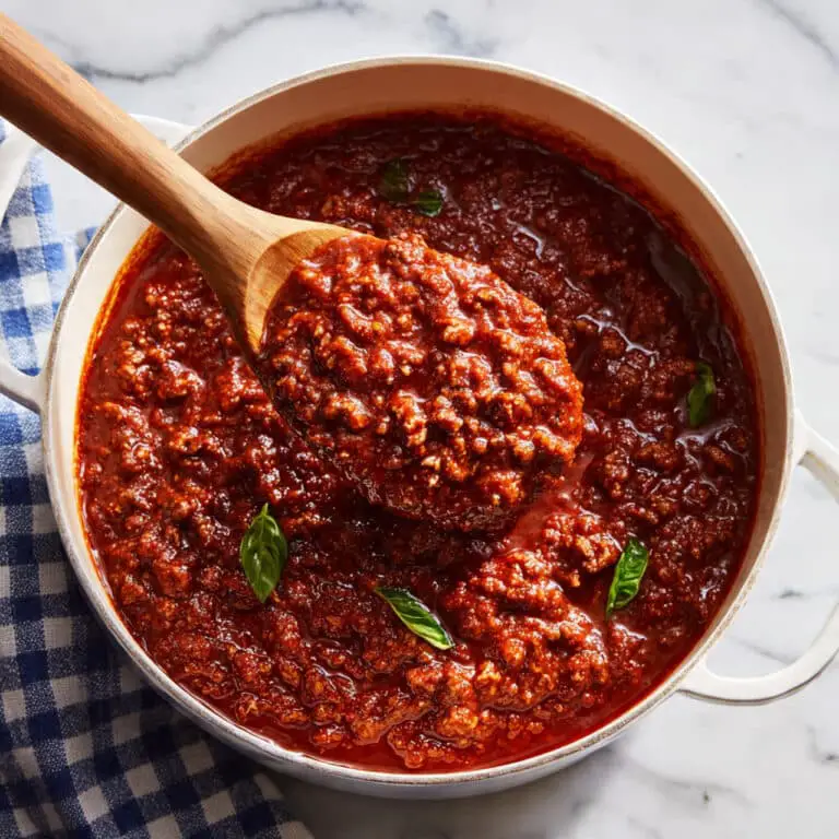 Classic Italian Bolognese Sauce Recipe
