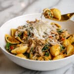 Creamy Sun-Dried Tomato, Spinach, and Italian Sausage Pasta Recipe