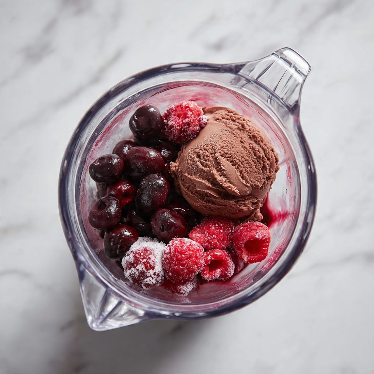 Chocolate Cherry Smoothie Recipe - Recipe Image