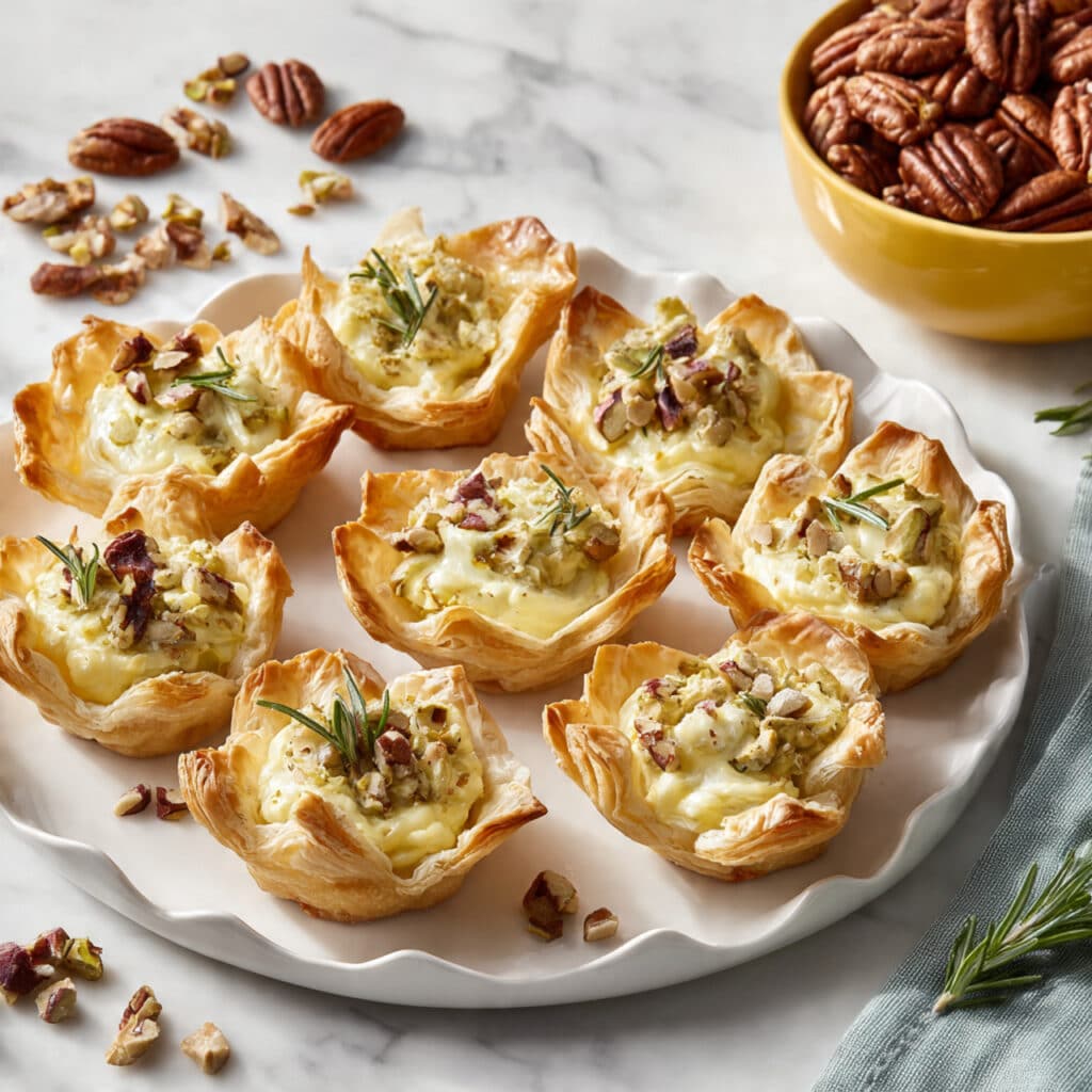 Brie Puff Pastry Bites—Made 4 Ways Recipe