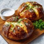 Garlic Butter Rolls with Cream Cheese Recipe