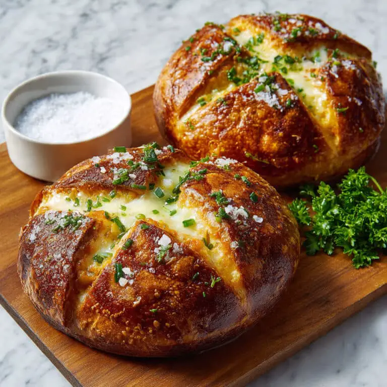Garlic Butter Rolls with Cream Cheese Recipe