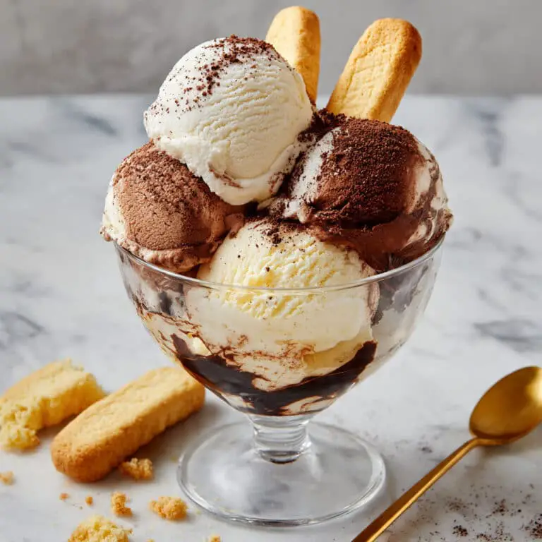 Tiramisu Ice Cream (No Churn) Recipe