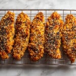 Panko Sesame Chicken Tenders with Spicy Lime Dipping Sauce Recipe