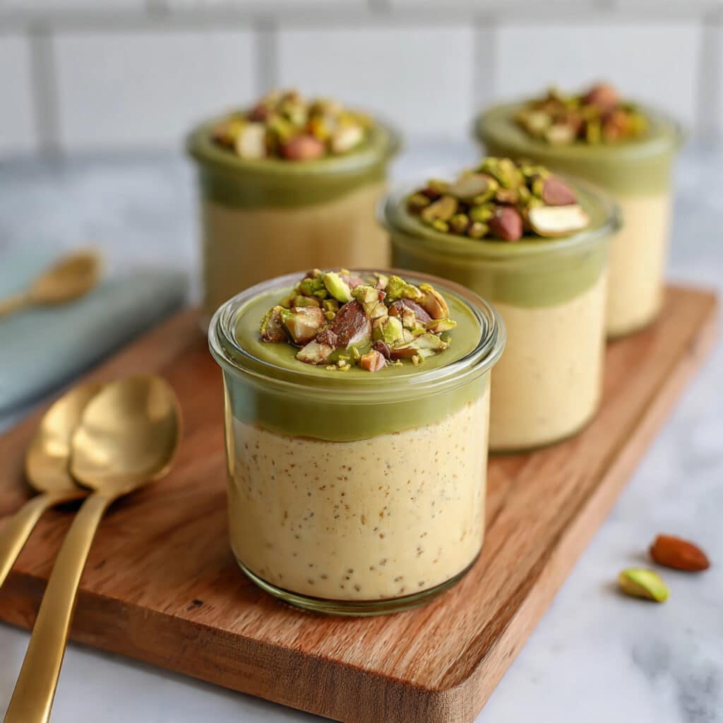 Pistachio Overnight Oats (Meal Prep) Recipe