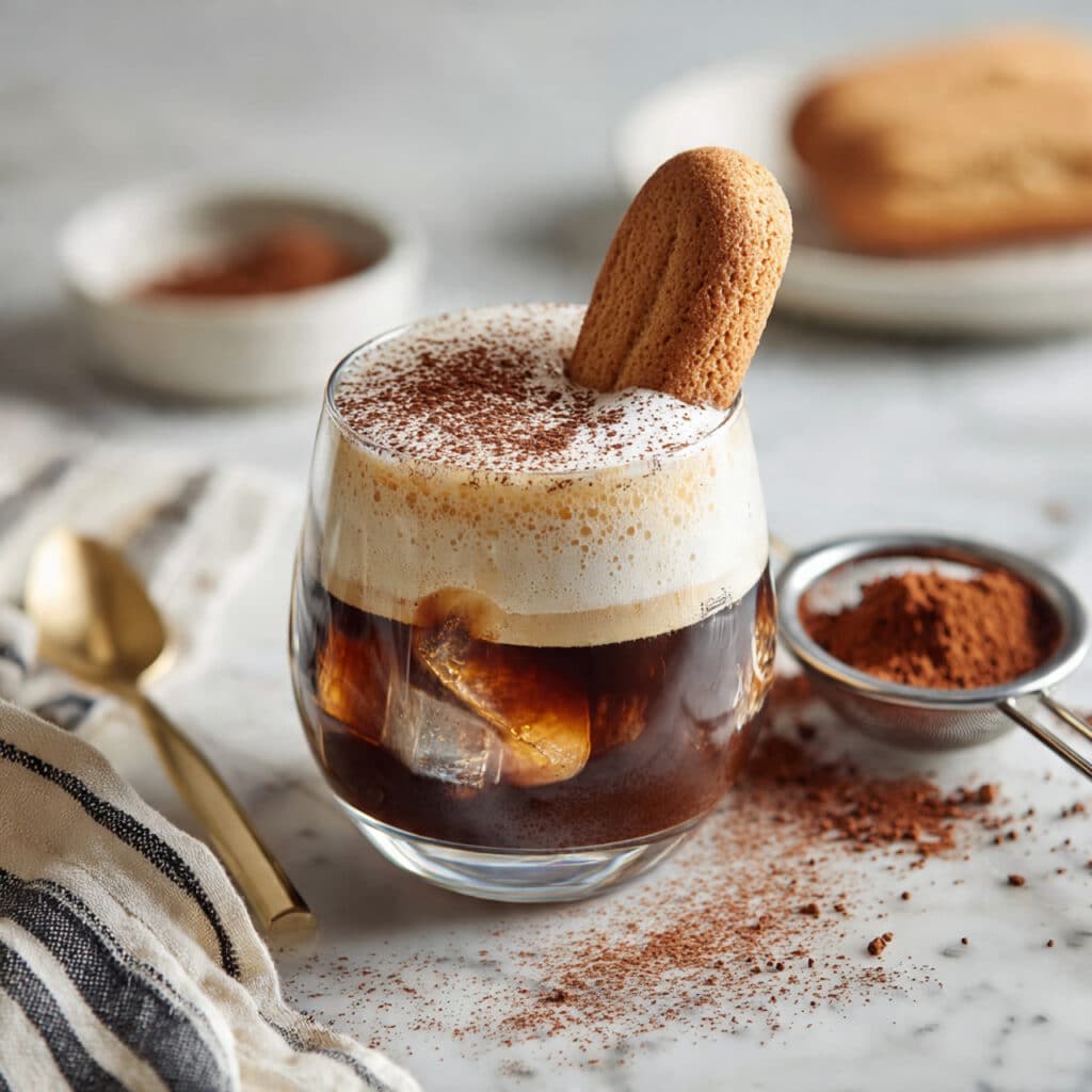 5 Minute Tiramisu Iced Latte Recipe