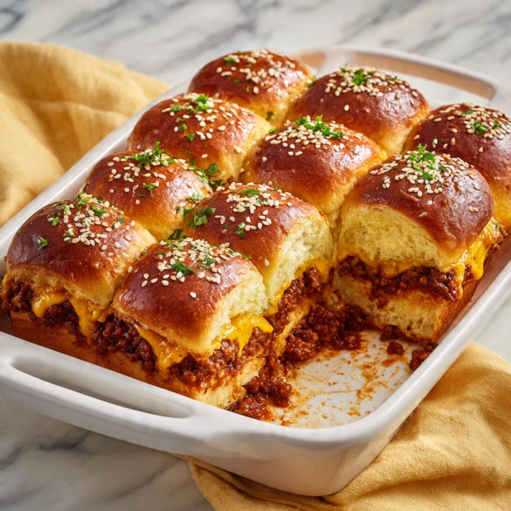 Sloppy Joe Sliders with Hawaiian Rolls Recipe