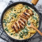 Creamy Chicken Florentine Pasta Recipe