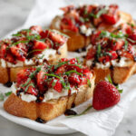 Strawberry Balsamic Bruschetta Recipe