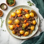 Easy Crockpot Roast with Gravy Recipe