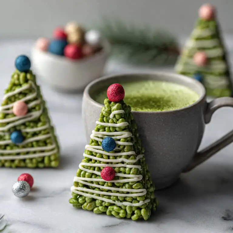 Matcha Rice Crispy Treats Recipe