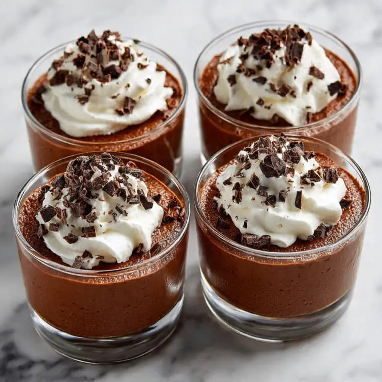 Homemade Dark Chocolate Pudding Recipe