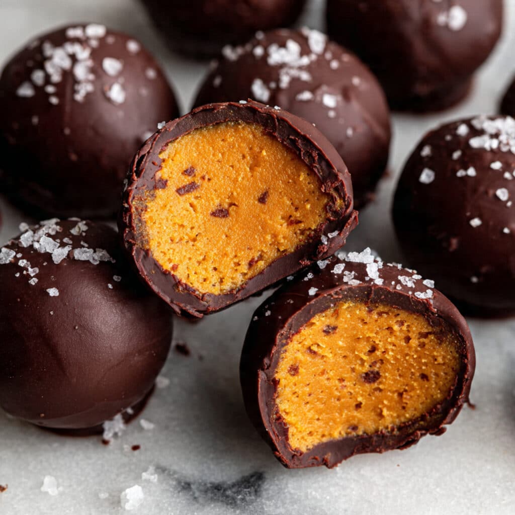 No Bake Pumpkin Cheesecake Balls Recipe