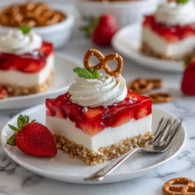 Strawberry Pretzel Salad Recipe