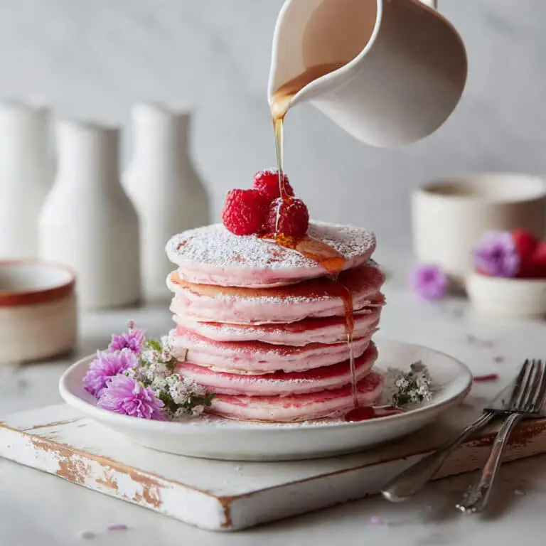 Beetroot Pink Pancakes Recipe