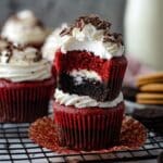 Mini Red Velvet Oreo Cheesecakes Recipe