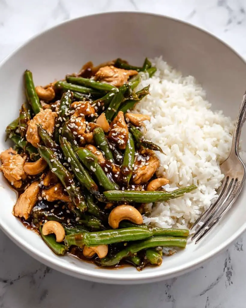Chicken & Green Bean Stir Fry Recipe
