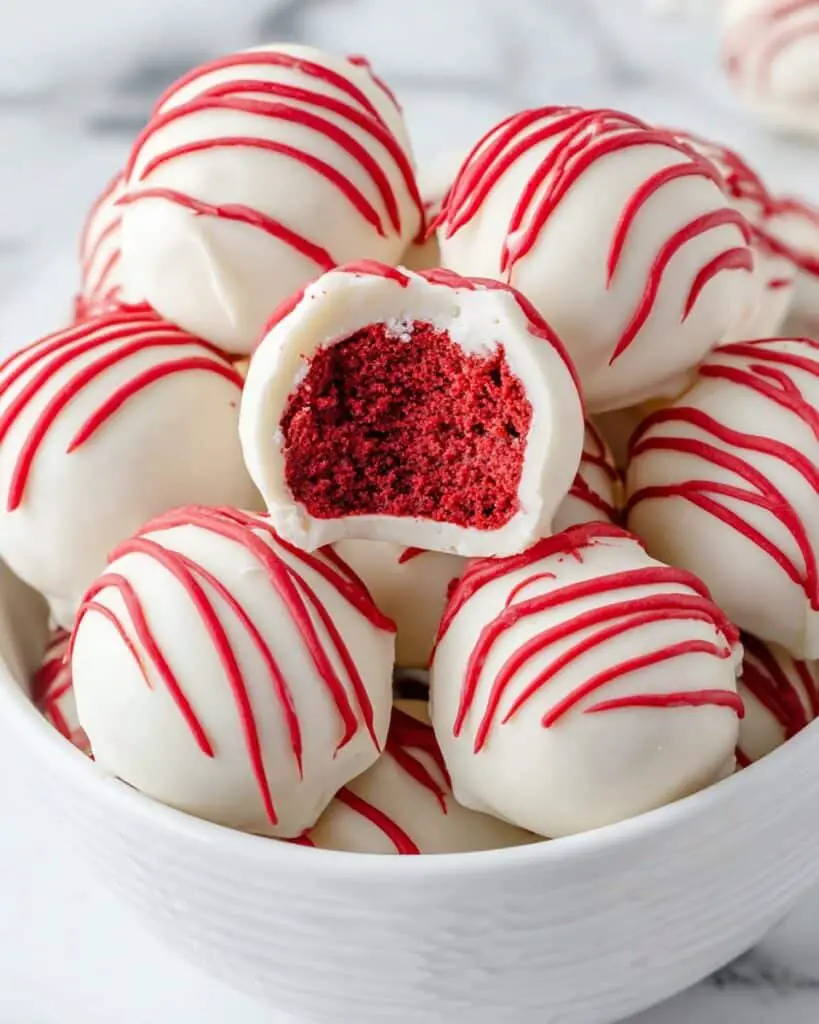 Red Velvet Cake Balls Recipe