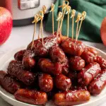 Crockpot Apple Butter BBQ Little Smokies Recipe