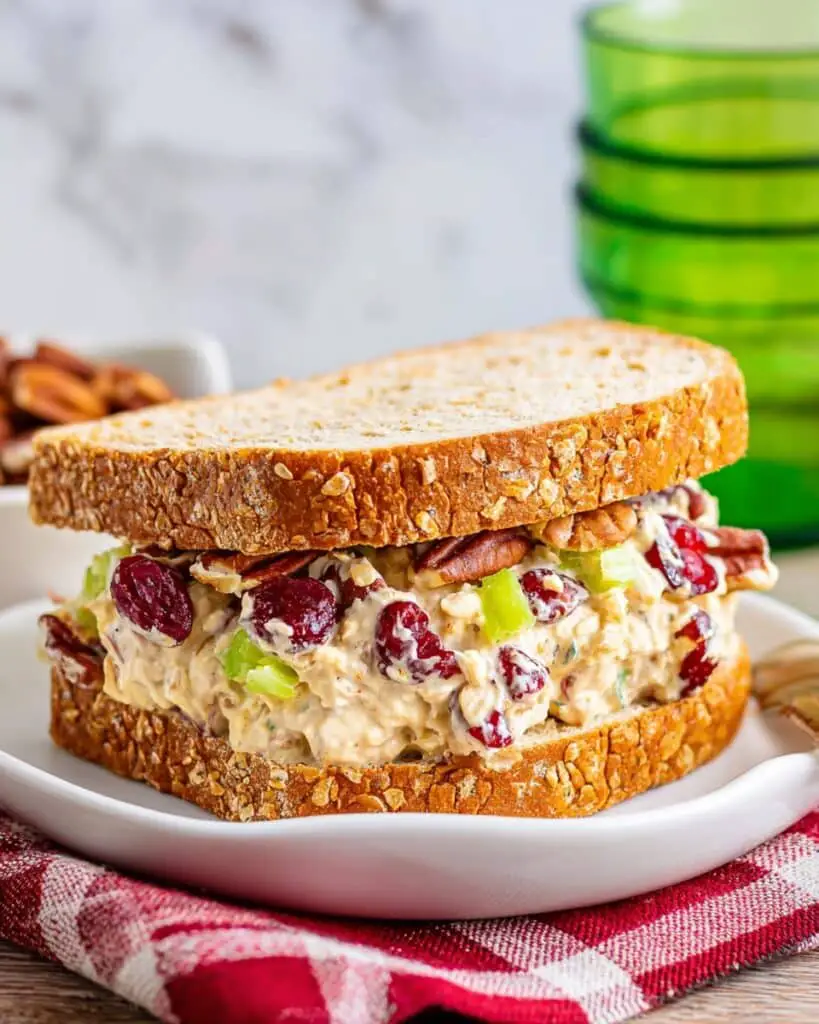 Turkey Salad with Cranberries and Pecans Recipe