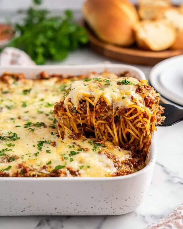 Million Dollar Spaghetti Casserole Recipe