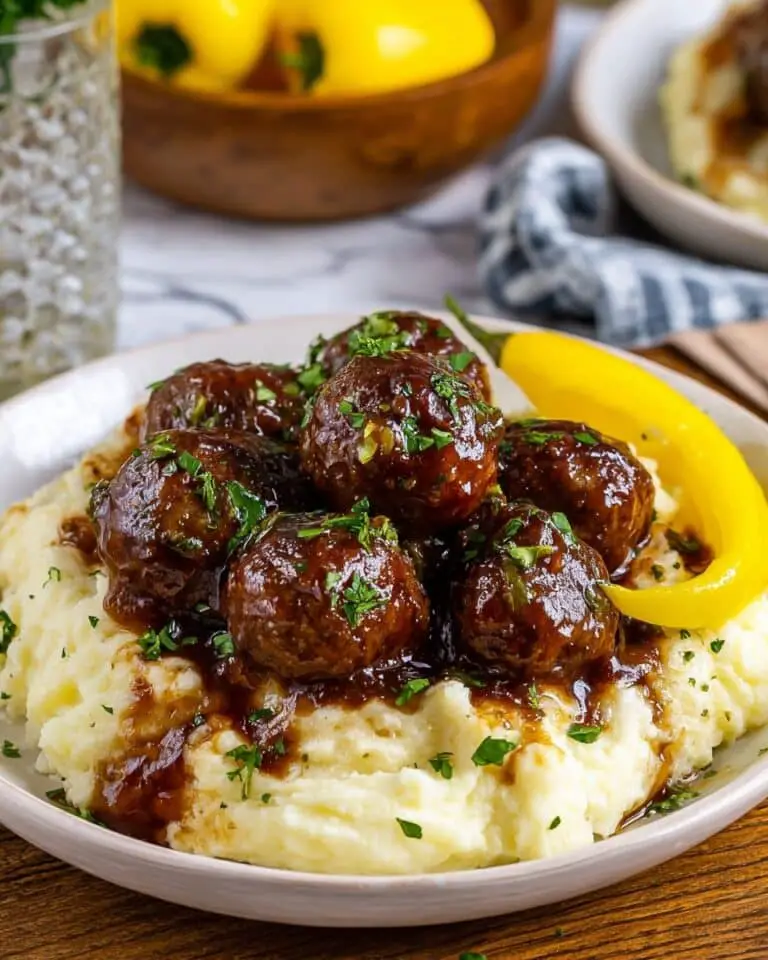 CrockPot Mississippi Meatballs Recipe