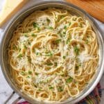 Garlic Parmesan Angel Hair Pasta Recipe
