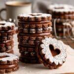 Chocolate Hazelnut Linzer Cookies Recipe