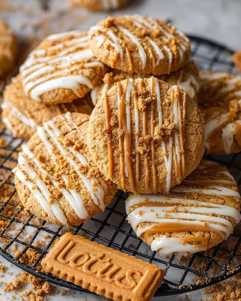 Biscoff Snickerdoodle Cookies Recipe