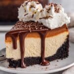 Baileys Cheesecake with Chocolate Ganache and Oreo Crust Recipe