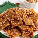 Toffee Graham Cracker Pralines Recipe
