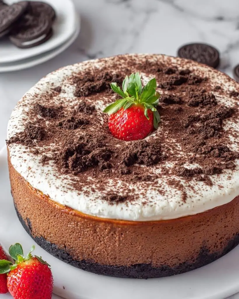 Oreo Baileys Chocolate Cheesecake Recipe