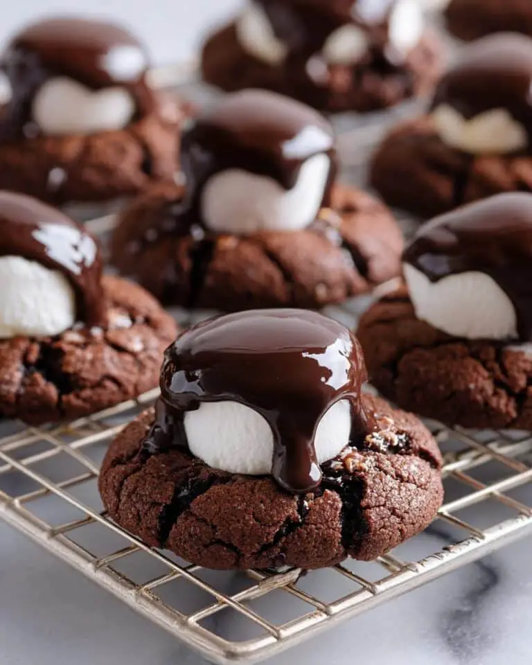 Chocolate Covered Marshmallow Cookies Recipe