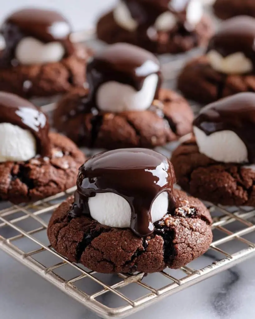 Chocolate Covered Marshmallow Cookies Recipe