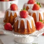 Mini Strawberry Bundt Cakes Recipe